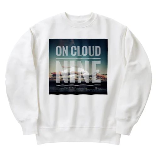 ON CLOUD NINE Heavyweight Crew Neck Sweatshirt