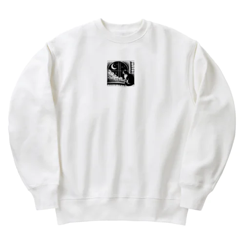 ゆめねこ Heavyweight Crew Neck Sweatshirt