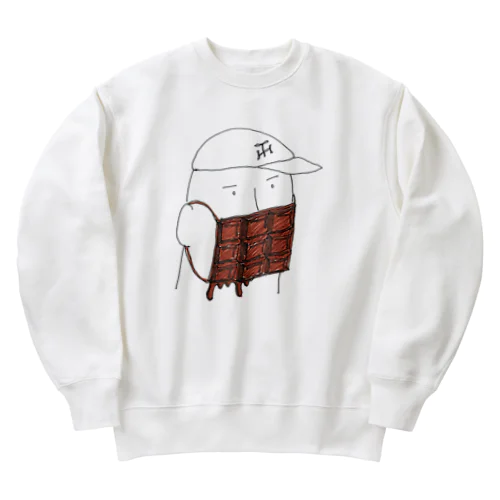 チョコマスクBOY Heavyweight Crew Neck Sweatshirt