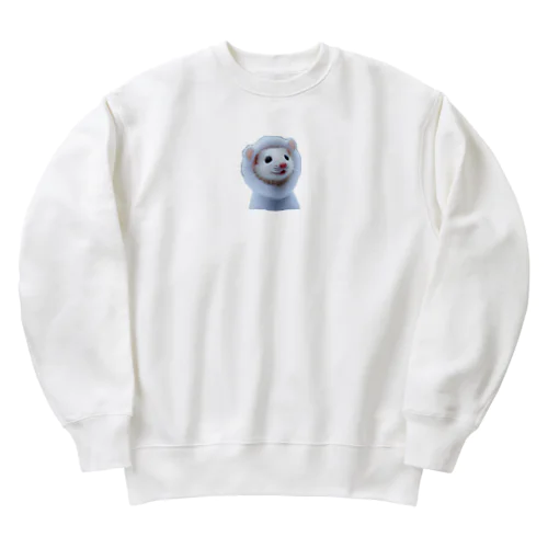 イタチ　イん　いたち Heavyweight Crew Neck Sweatshirt