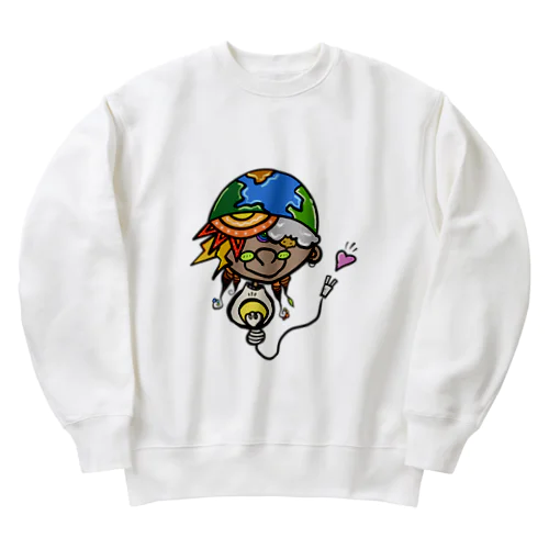 earth Heavyweight Crew Neck Sweatshirt