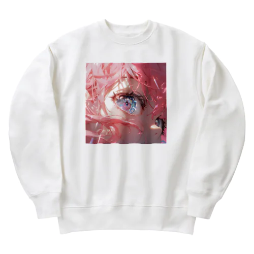 魔法の瞳 Heavyweight Crew Neck Sweatshirt