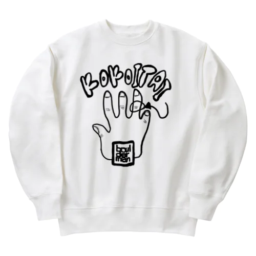 boulderman ボルダーマン　KOKOITAI Heavyweight Crew Neck Sweatshirt