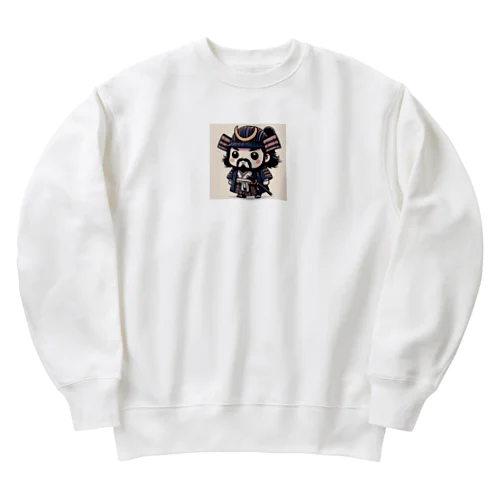 デフォルメ小早川秀秋君 Heavyweight Crew Neck Sweatshirt