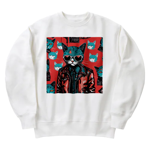 ライダースキャット Heavyweight Crew Neck Sweatshirt