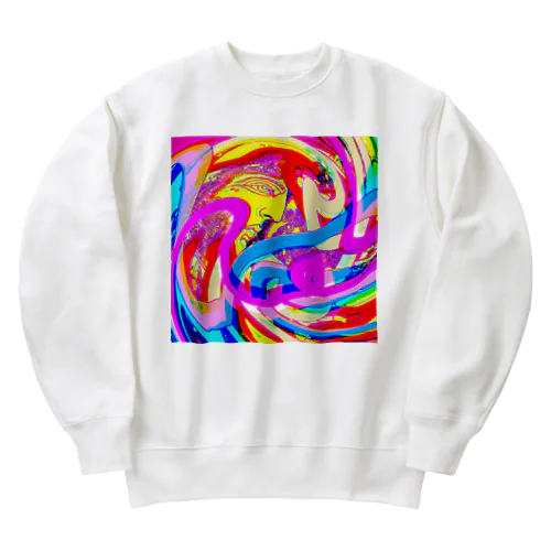 小宇宙Aへ「To microcosm A」 Heavyweight Crew Neck Sweatshirt