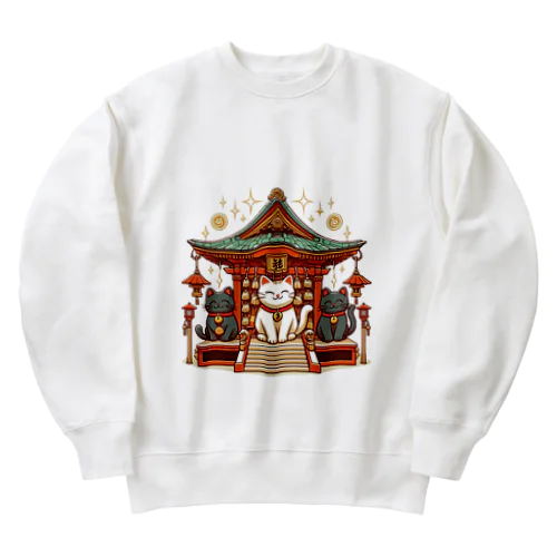 笑福 Heavyweight Crew Neck Sweatshirt