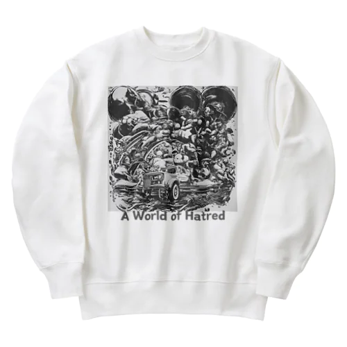 A World of Hatred Heavyweight Crew Neck Sweatshirt