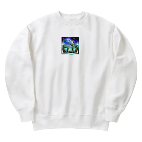 幻想世界 Heavyweight Crew Neck Sweatshirt