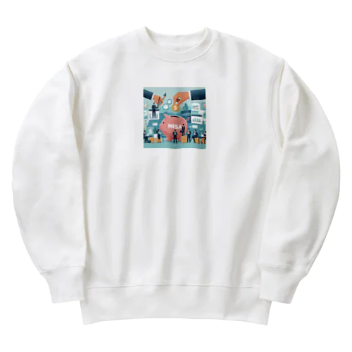 NISAは積立分散投資！ Heavyweight Crew Neck Sweatshirt