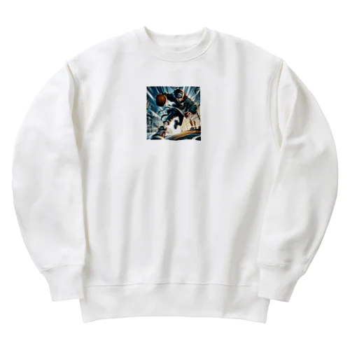 颯太　バスケットボール部 Heavyweight Crew Neck Sweatshirt