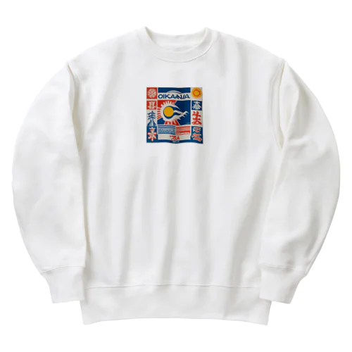 沖縄　琉球ティーダロゴ Heavyweight Crew Neck Sweatshirt