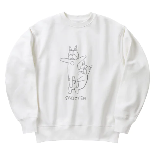 ふれんちぶる【SABOTEN】 Heavyweight Crew Neck Sweatshirt