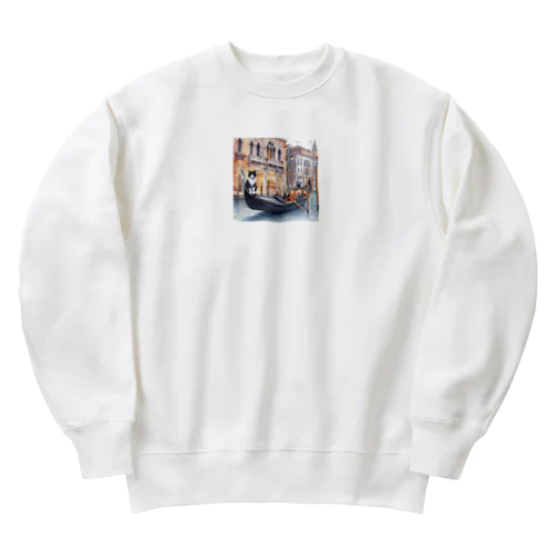 ゴンドラにゃんこチャン Heavyweight Crew Neck Sweatshirt