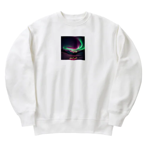 オーロラ Heavyweight Crew Neck Sweatshirt