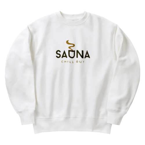 sauna chill Heavyweight Crew Neck Sweatshirt