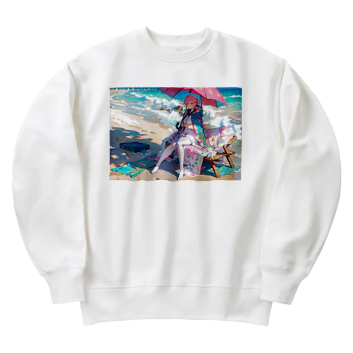 ちょっとひと休み Heavyweight Crew Neck Sweatshirt