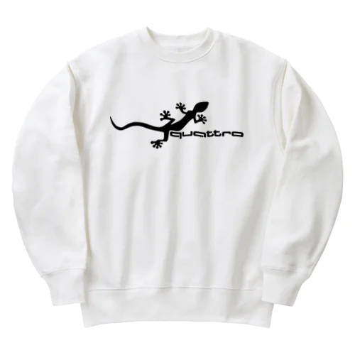 ゲッコーヤモリくん🦎💫 Heavyweight Crew Neck Sweatshirt