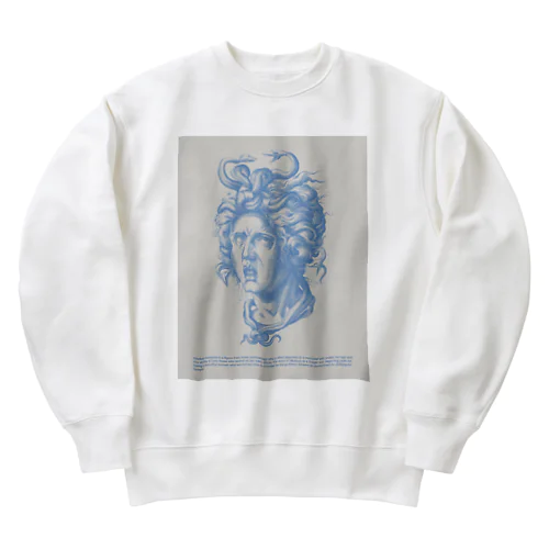 へびあたま Heavyweight Crew Neck Sweatshirt