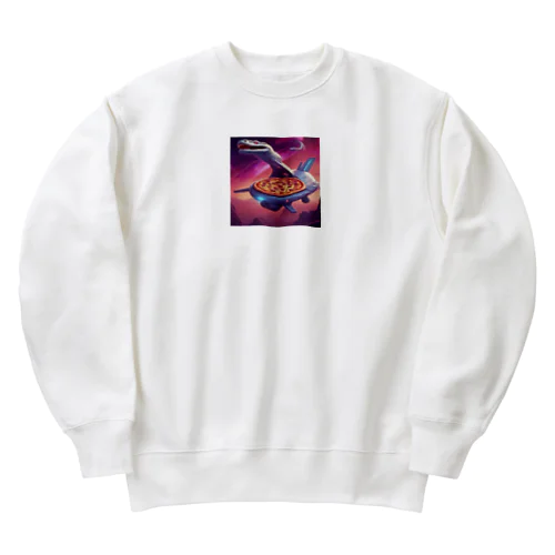 宇宙間宅配ヘビ Heavyweight Crew Neck Sweatshirt