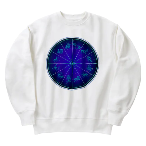 12星座羅針盤 Heavyweight Crew Neck Sweatshirt