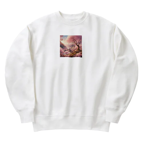 春爛漫 Heavyweight Crew Neck Sweatshirt