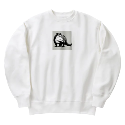 ワニバラ Heavyweight Crew Neck Sweatshirt