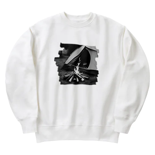 キャンプライフ Heavyweight Crew Neck Sweatshirt