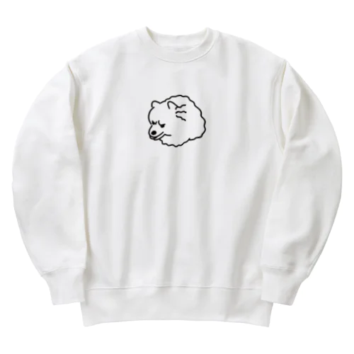 悪いポメラニアン Heavyweight Crew Neck Sweatshirt