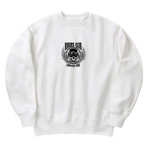 ドクロ Heavyweight Crew Neck Sweatshirt