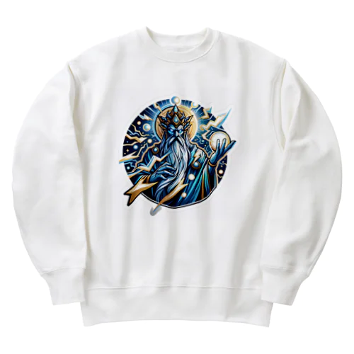 雷鳴のソラリオン Heavyweight Crew Neck Sweatshirt