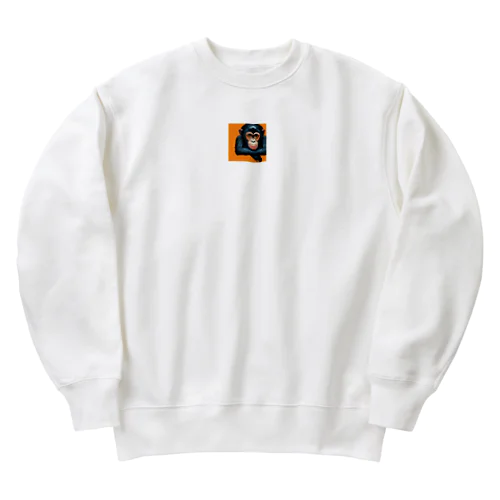 チンパンジー Heavyweight Crew Neck Sweatshirt