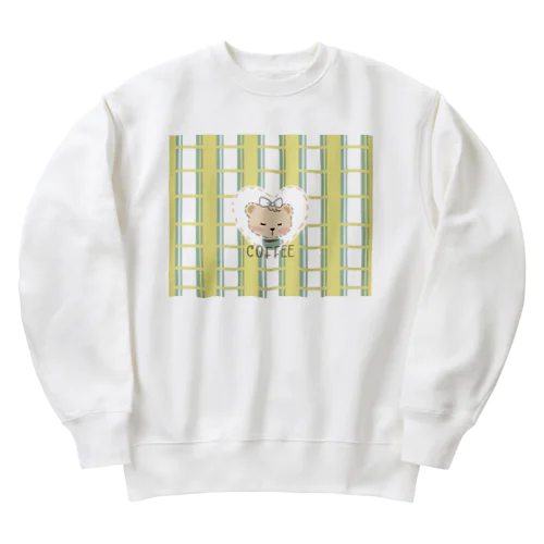 おしゃれなくま Heavyweight Crew Neck Sweatshirt