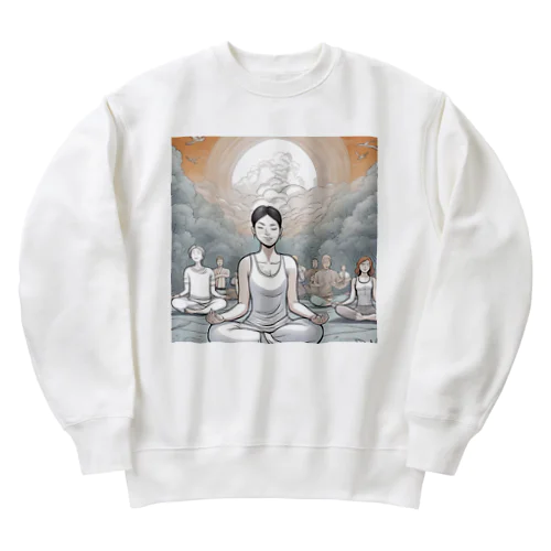 ヨガさん Heavyweight Crew Neck Sweatshirt