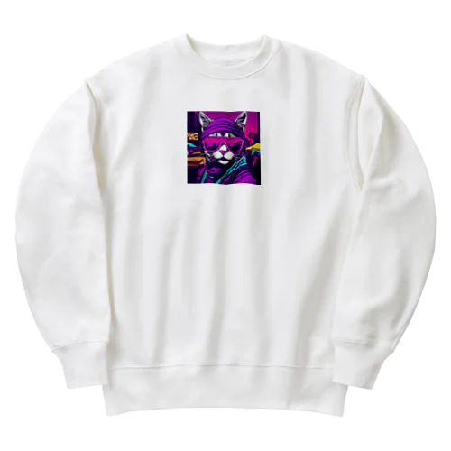 ROCKYCAT　サングラス２ Heavyweight Crew Neck Sweatshirt