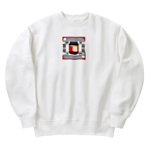 薬瓶 Heavyweight Crew Neck Sweatshirt