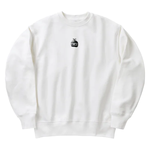 未来の美食体験！ハンバーガーの新次元 Heavyweight Crew Neck Sweatshirt