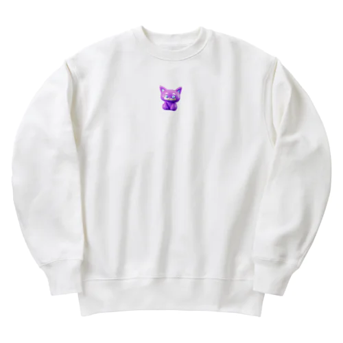 バイオレット　キャット Heavyweight Crew Neck Sweatshirt