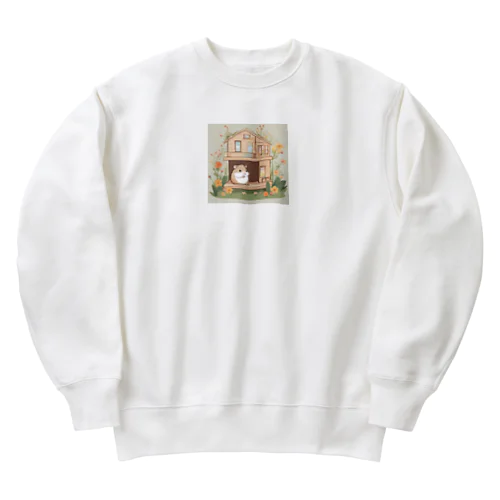 ハムりんちゃん Heavyweight Crew Neck Sweatshirt