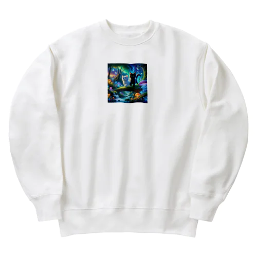 魔法の探索：好奇心の旅 Heavyweight Crew Neck Sweatshirt