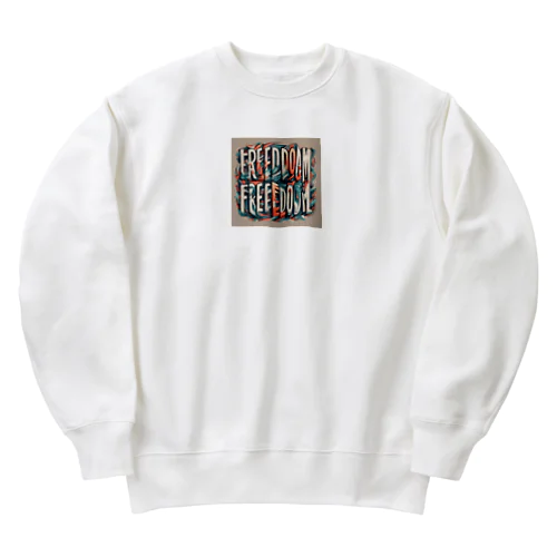 フリーダム Heavyweight Crew Neck Sweatshirt