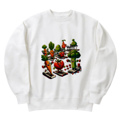 ベジフィット・リボリューション Heavyweight Crew Neck Sweatshirt