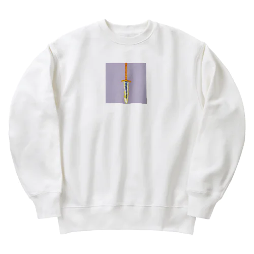 炎の草薙の剣 Heavyweight Crew Neck Sweatshirt