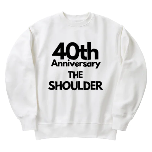 ４０肩記念グッズ Heavyweight Crew Neck Sweatshirt