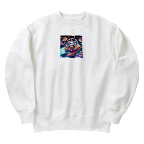 宇宙冒険キトゥンズ Heavyweight Crew Neck Sweatshirt