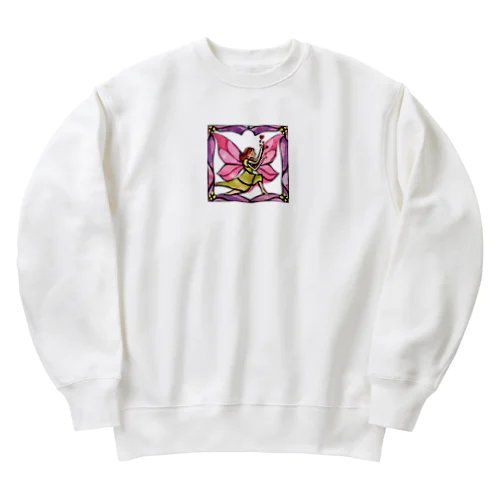 幸せを運ぶ妖精 Heavyweight Crew Neck Sweatshirt