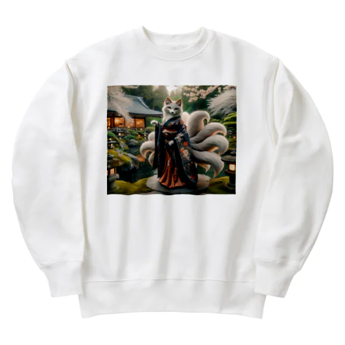 妖狐様 Heavyweight Crew Neck Sweatshirt