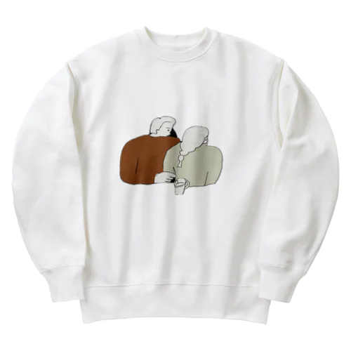 Sweet date Heavyweight Crew Neck Sweatshirt