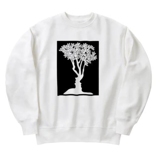 調和の木 Heavyweight Crew Neck Sweatshirt