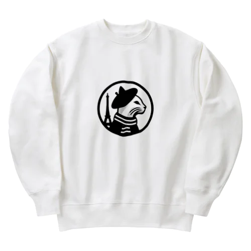 パリジャンキャット Heavyweight Crew Neck Sweatshirt